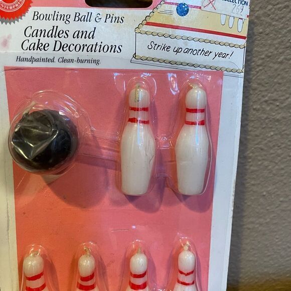 1993 Wilton Bowling Candles - Picture 3 of 12